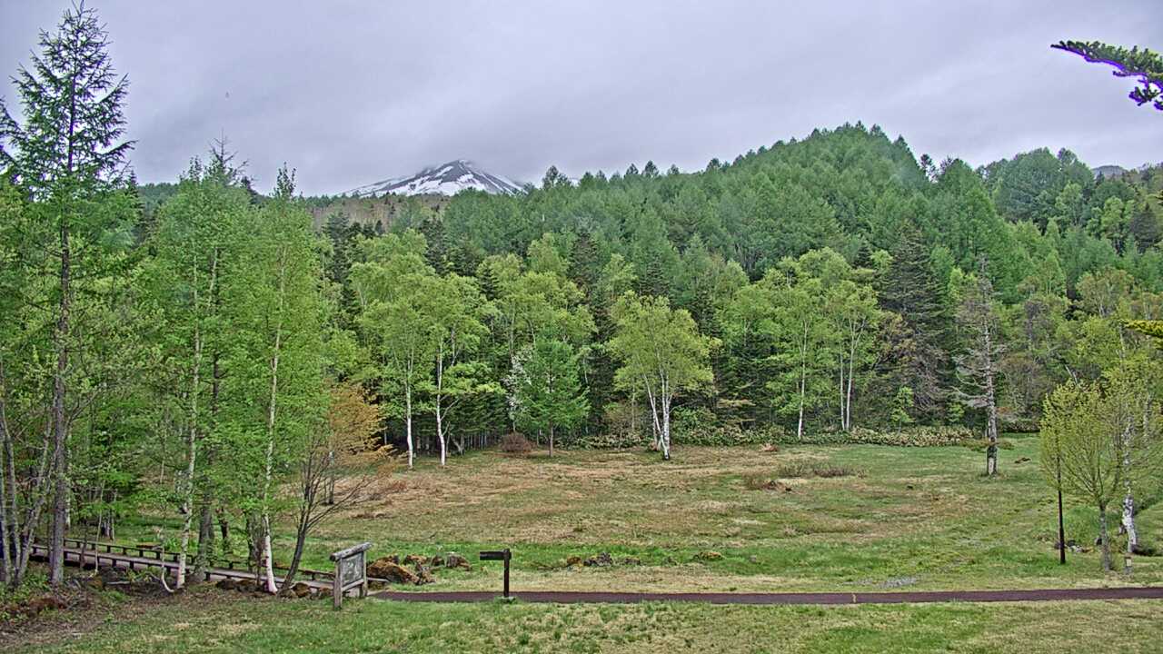 Mt. Norikura as viewed from Norikura Highland
