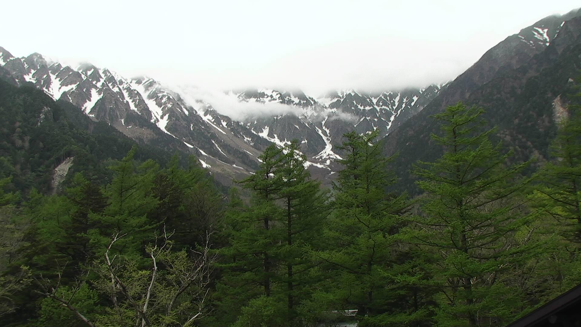 Mt. Hotaka Range as viewed from Kamikochi