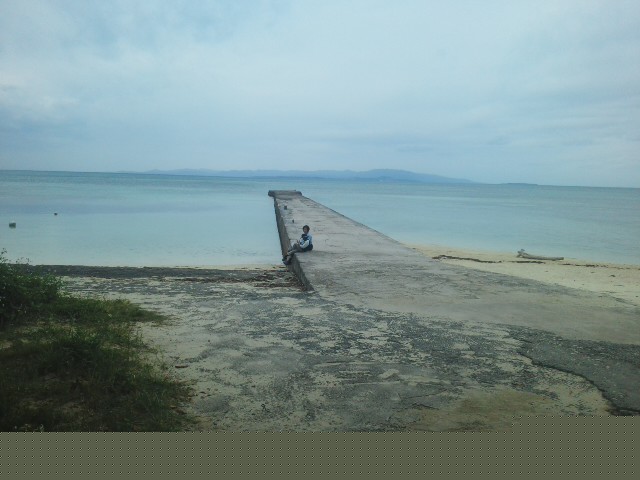 Nishi-Sanbashi Pier in Taketomi Island