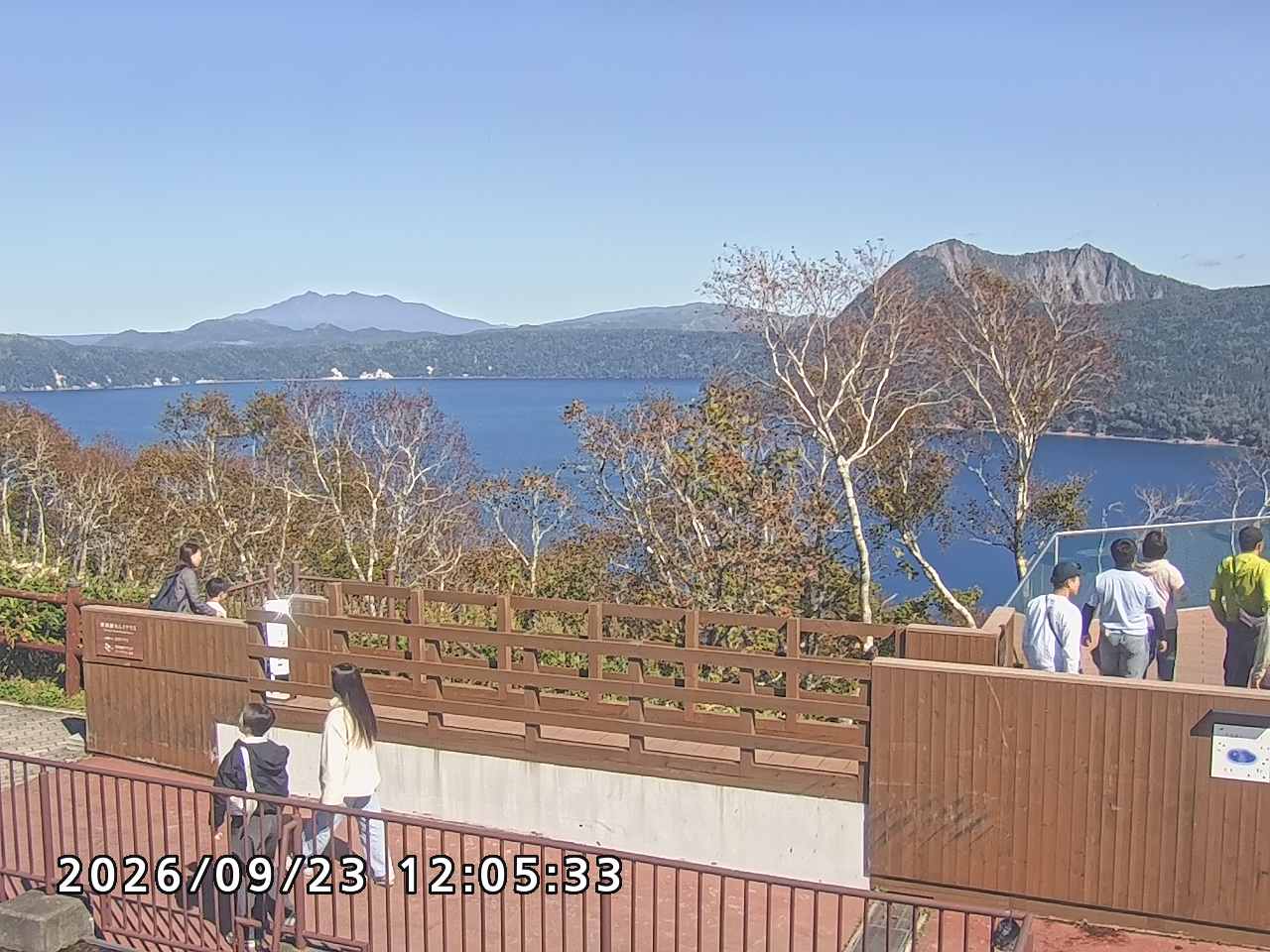第一展望台からみた摩周湖