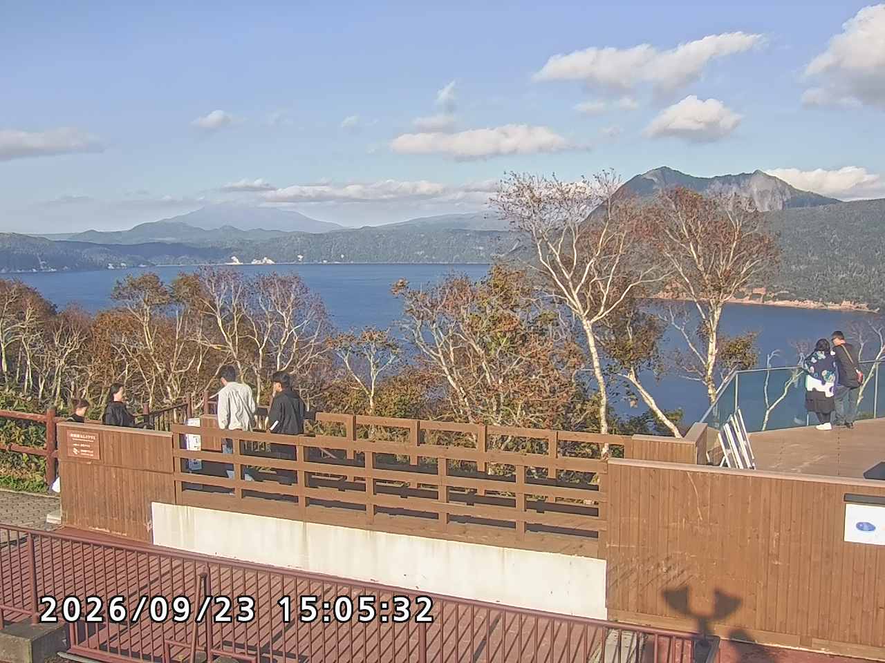 第一展望台からみた摩周湖