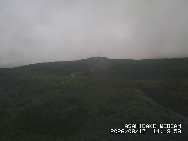 Mt. Asahidake in the Daisetsu peaks