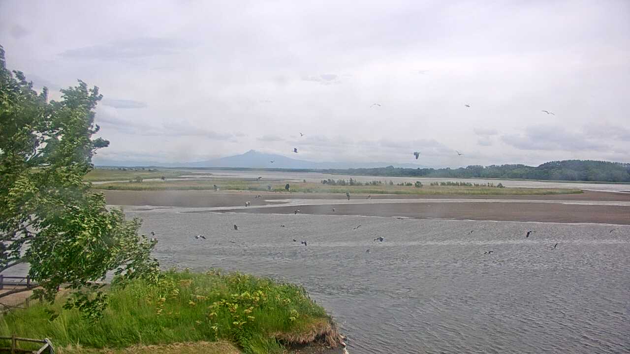 Lake Tofutsuko and Mt. Shari