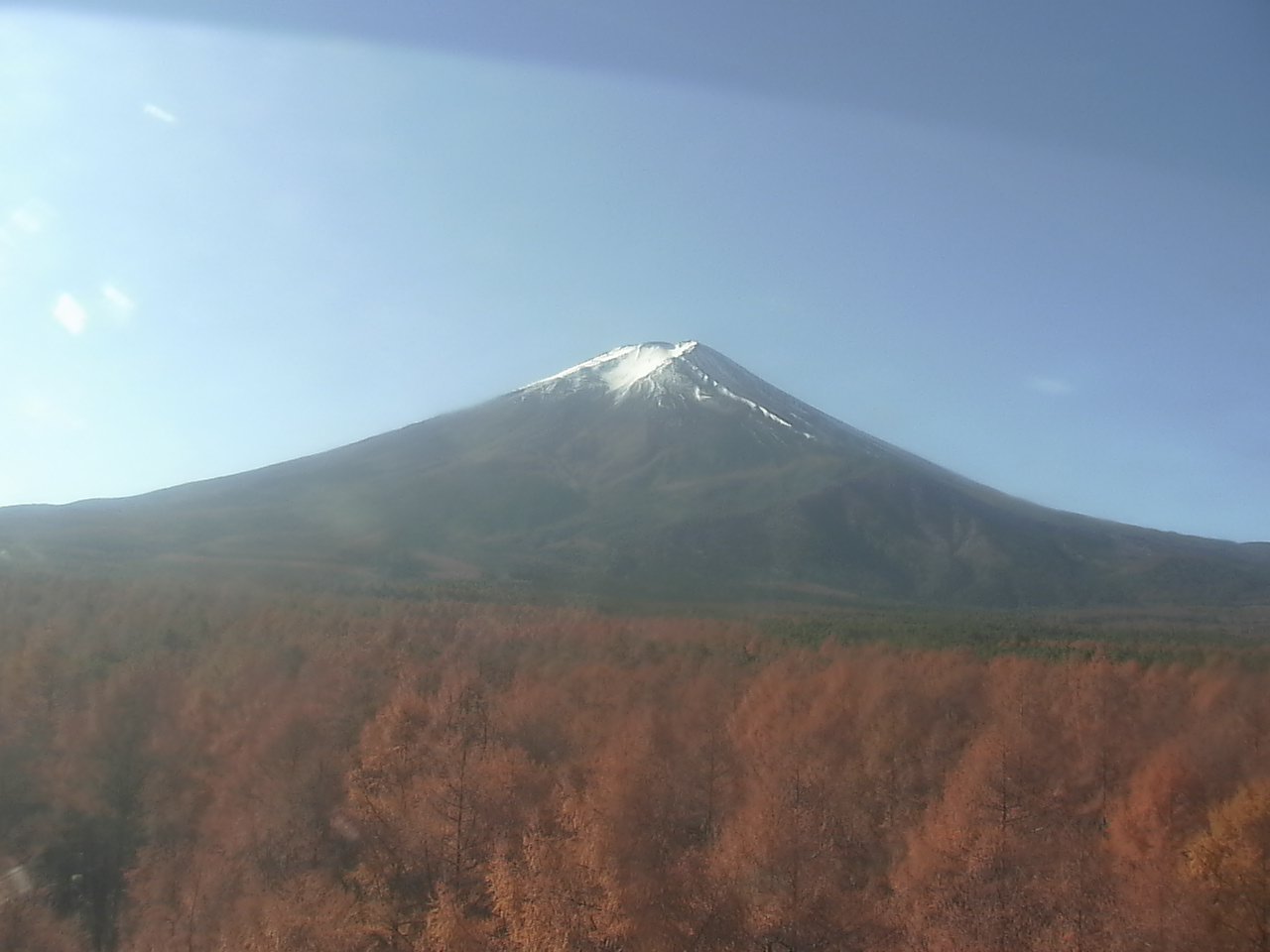 富士北麓からみた富士山2（富士山北麓フラックス観測サイト）