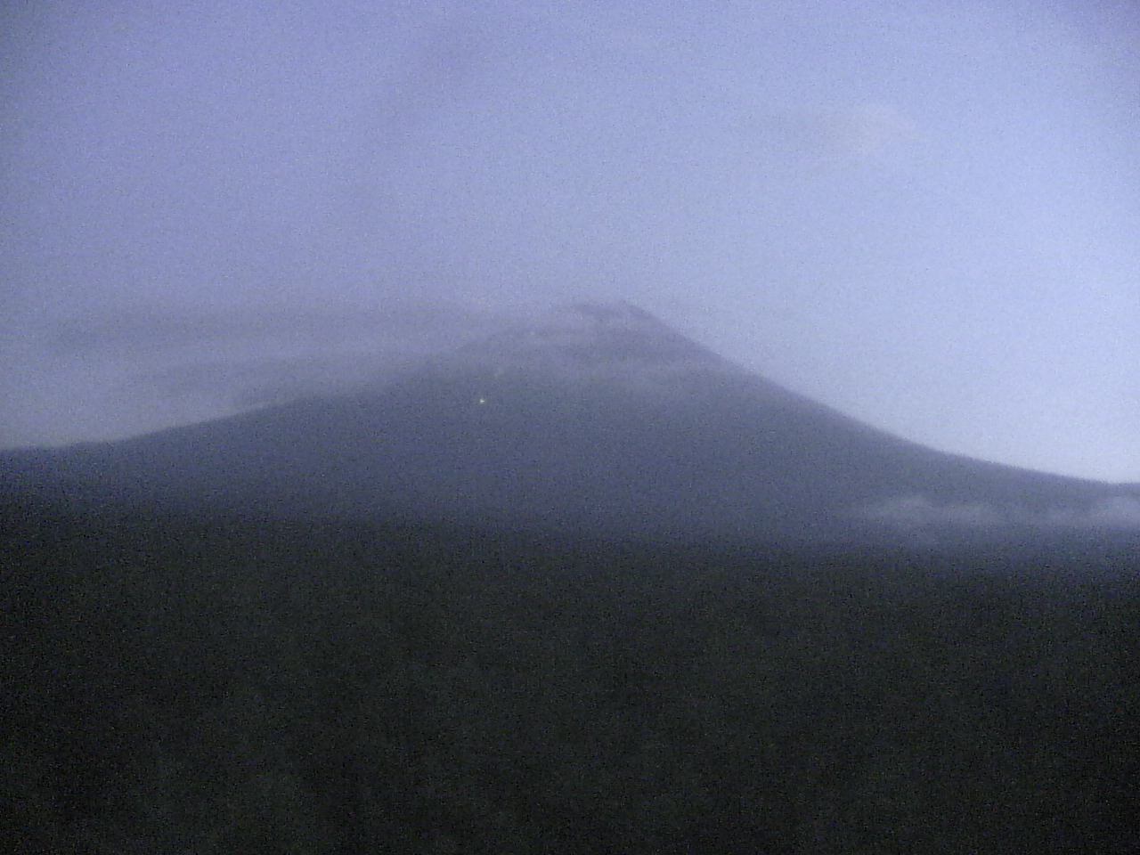 富士北麓からみた富士山2（富士山北麓フラックス観測サイト）