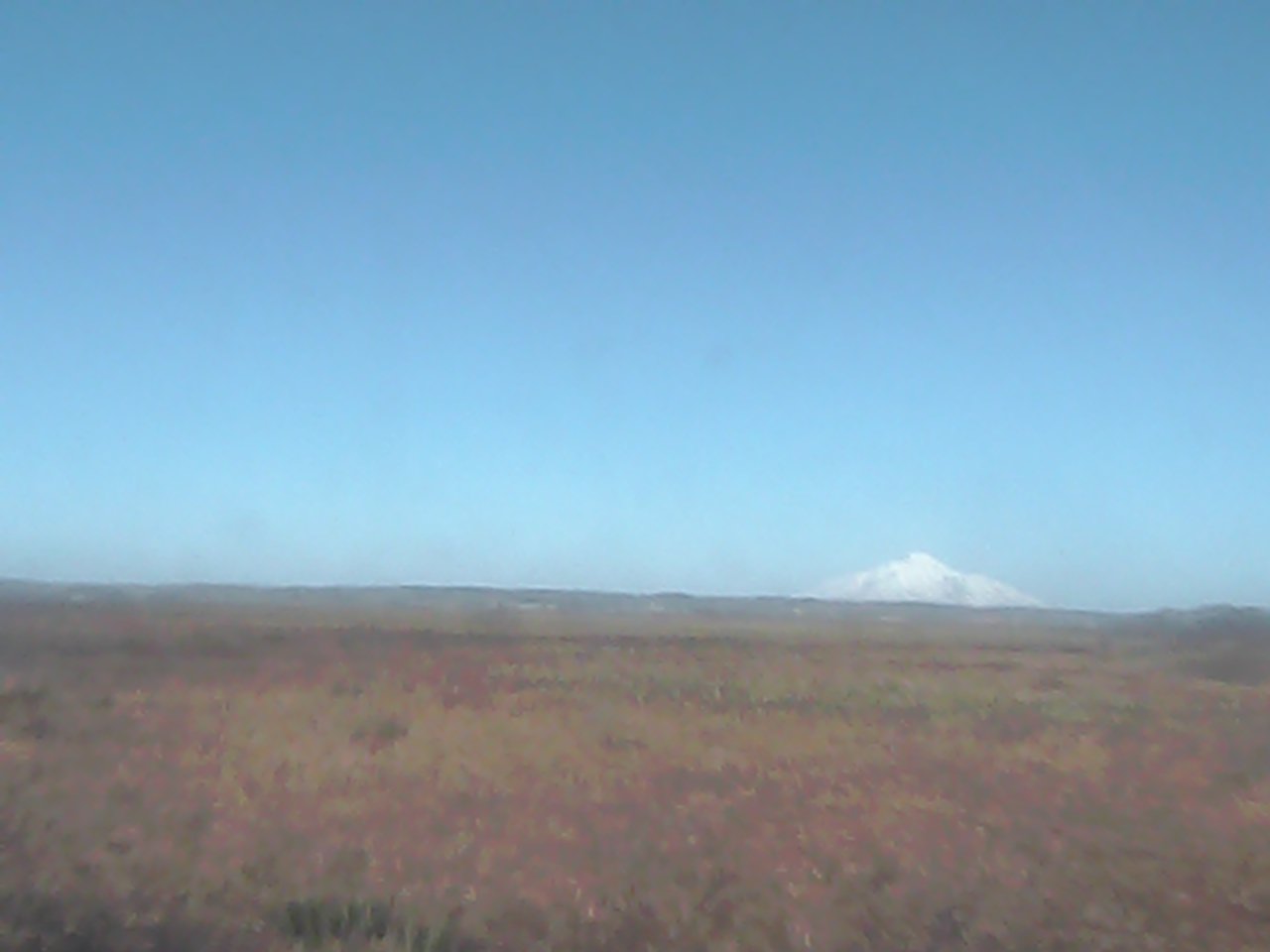 サロベツ湿原センターからみたサロベツ湿原