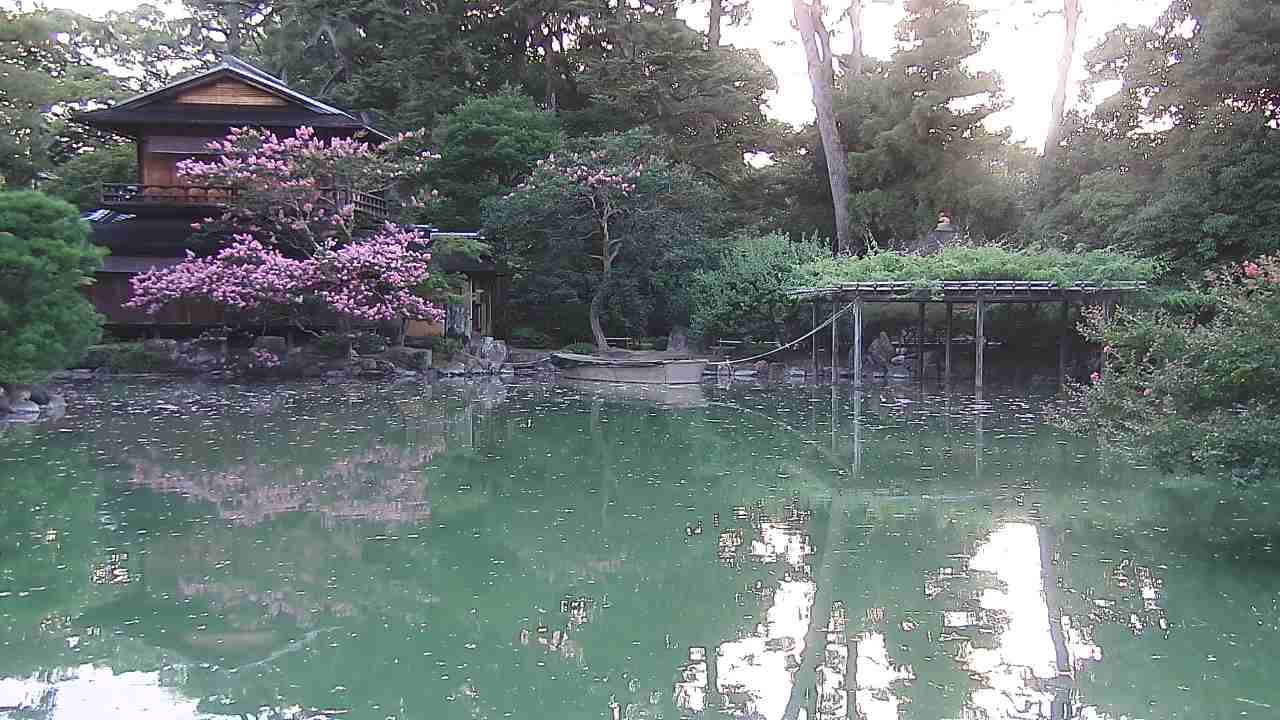 京都御苑（九條家の遺構・拾翠亭）