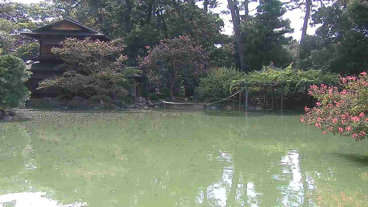 京都御苑（九條家の遺構・拾翠亭）