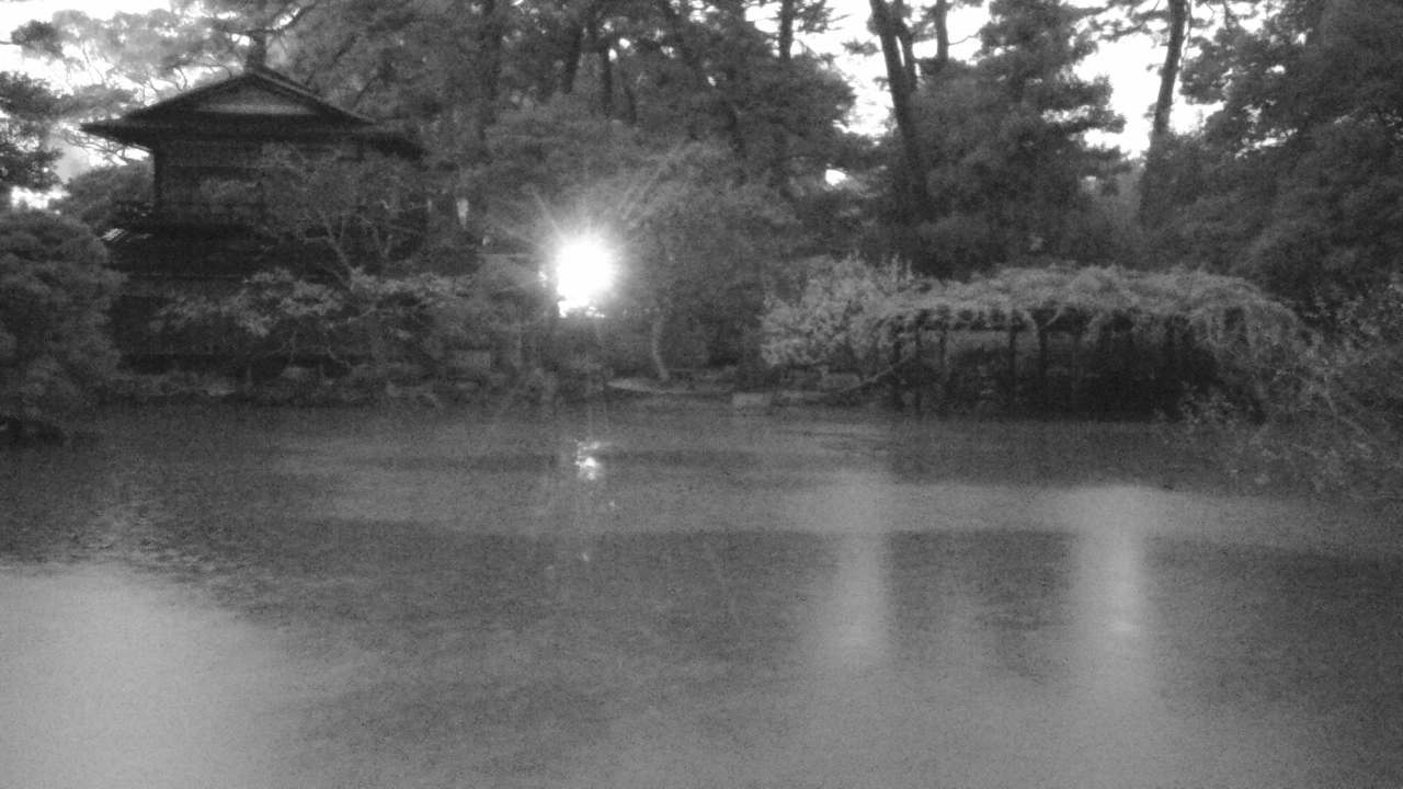 京都御苑（九條家の遺構・拾翠亭）