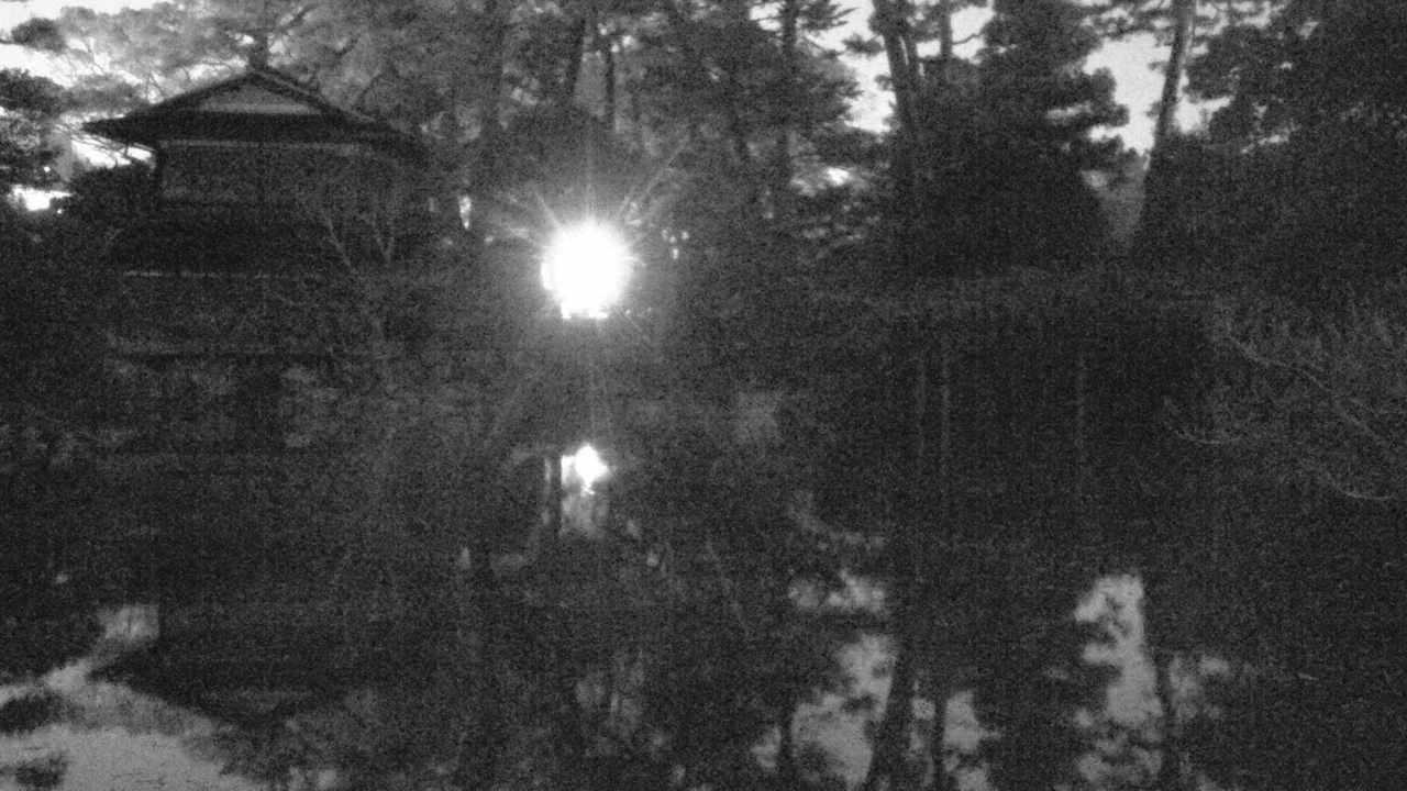 京都御苑（九條家の遺構・拾翠亭）