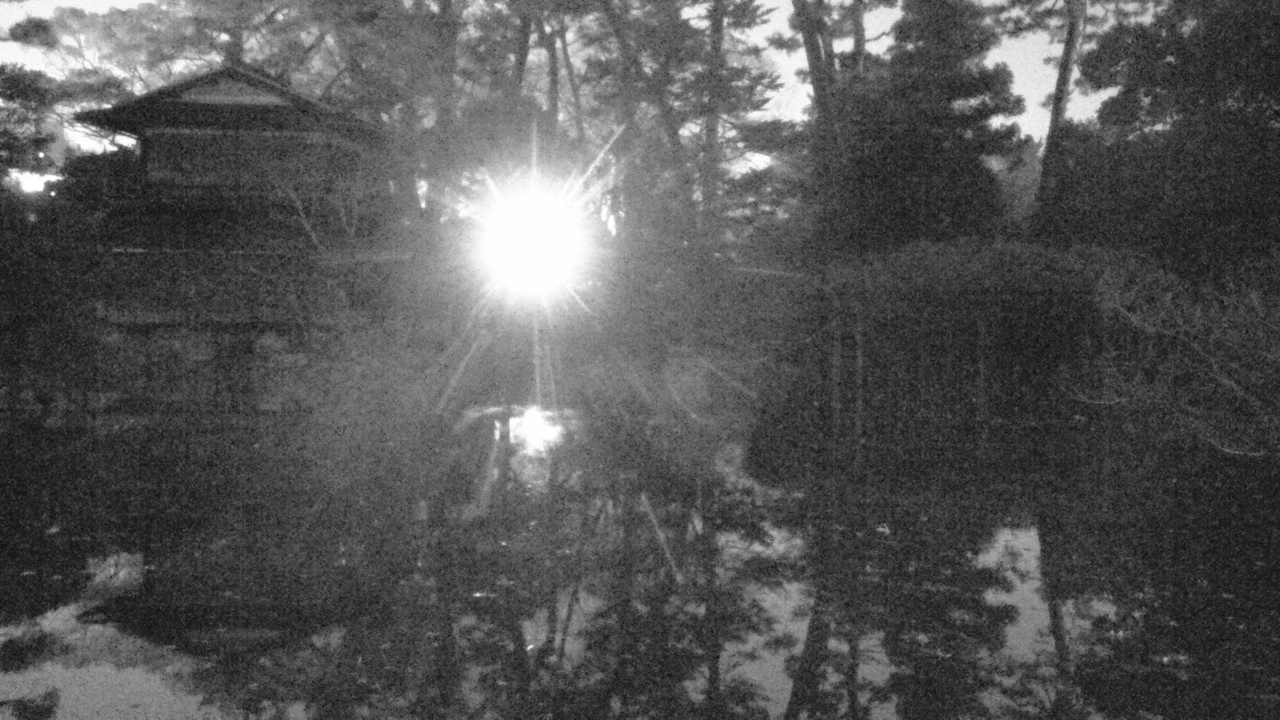 京都御苑（九條家の遺構・拾翠亭）