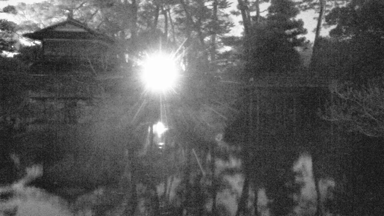 京都御苑（九條家の遺構・拾翠亭）