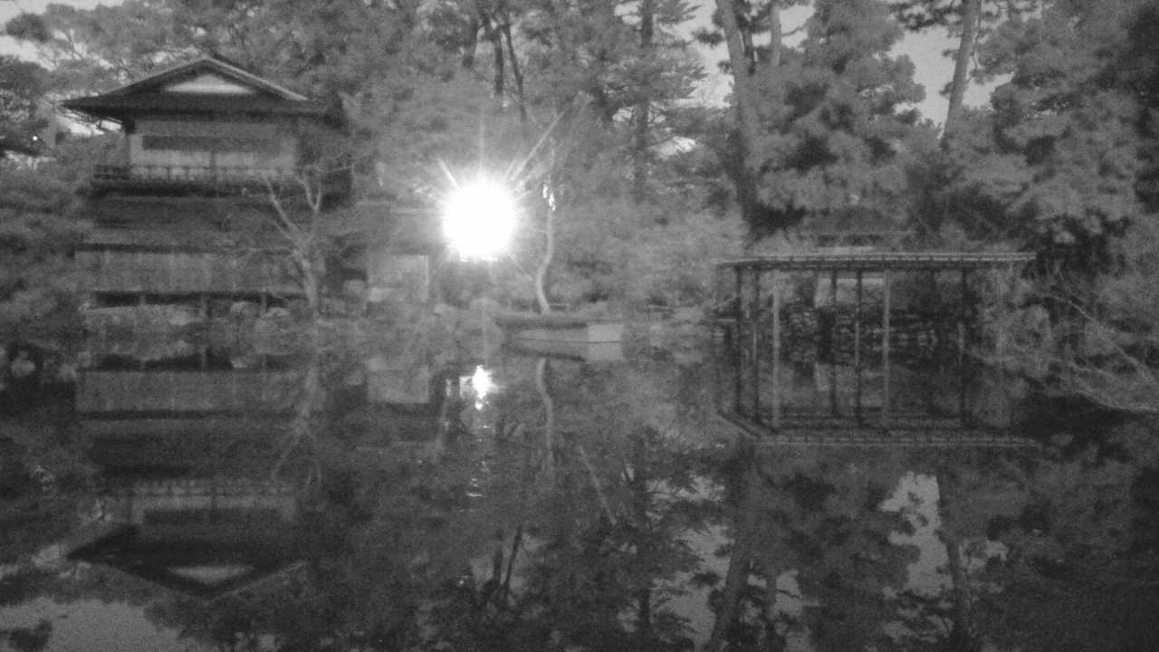 京都御苑（九條家の遺構・拾翠亭）