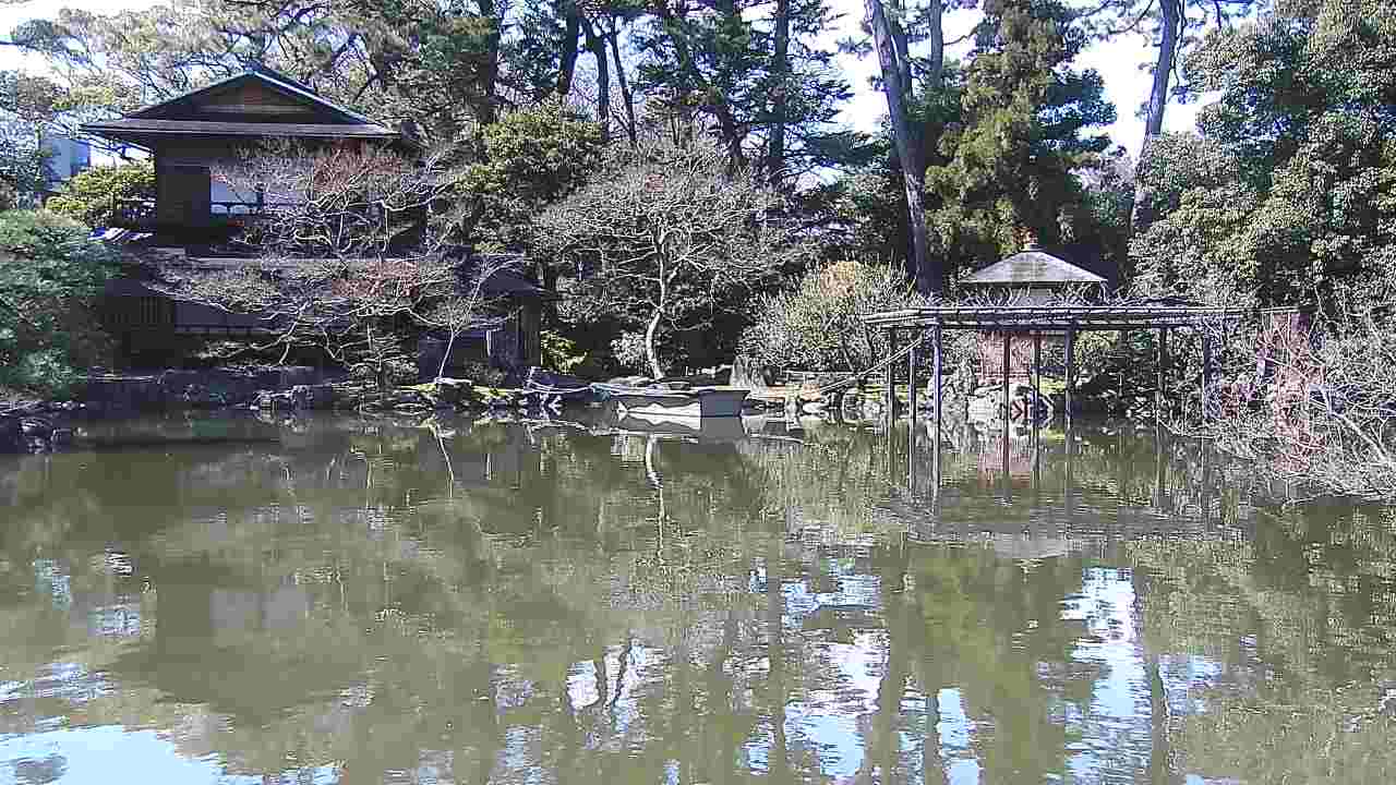 京都御苑（九條家の遺構・拾翠亭）