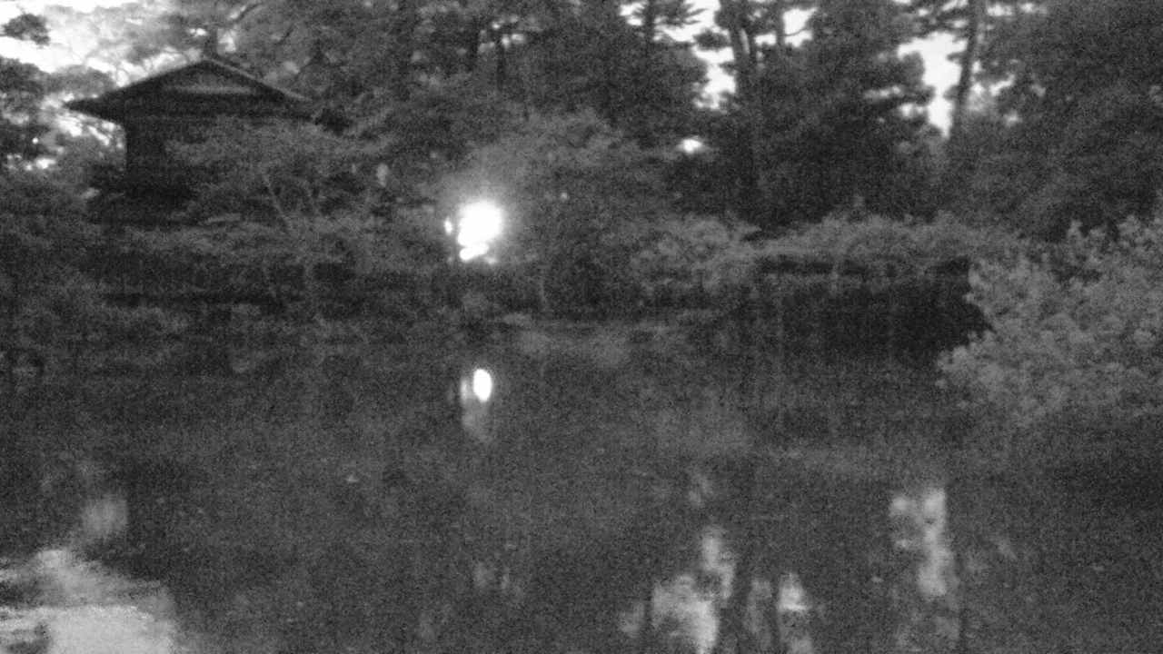 京都御苑（九條家の遺構・拾翠亭）