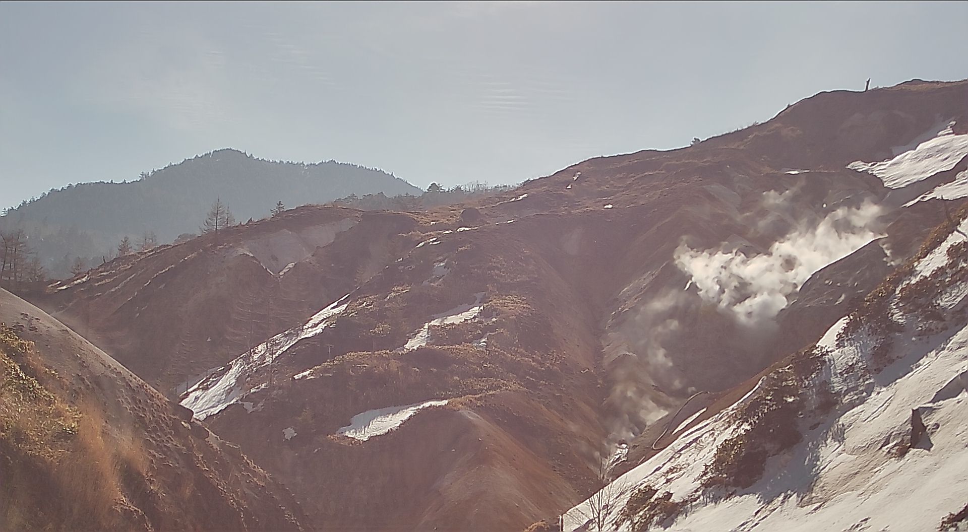 Karabuki as viewed from Manza Nature Center 