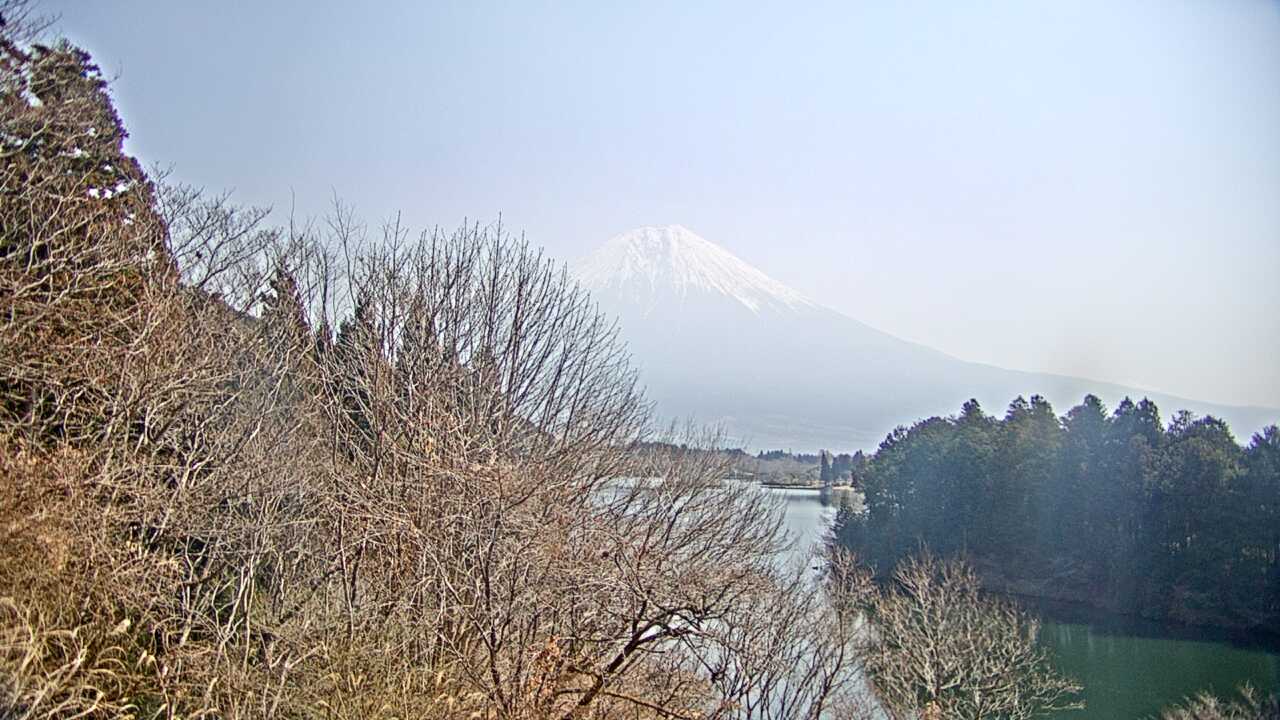 Mt. Fuji as viewed from Lake Tanukiko