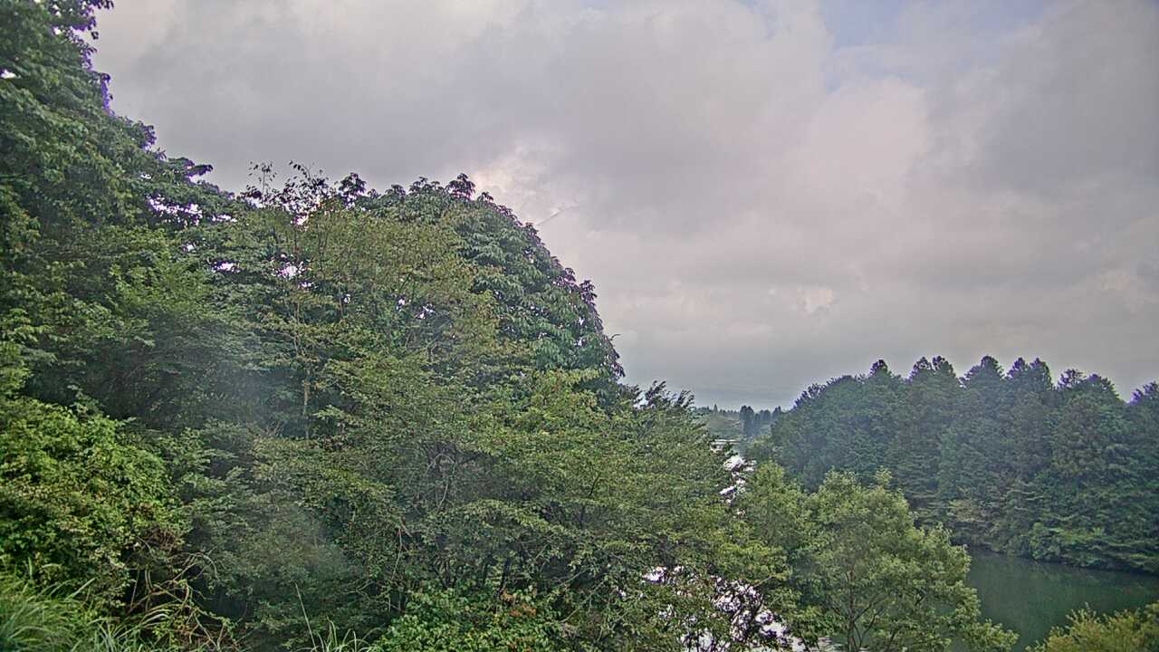 田貫湖畔からみた富士山