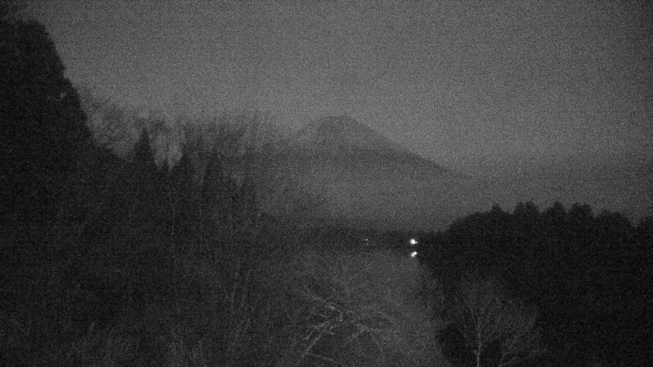Mt. Fuji as viewed from Lake Tanukiko