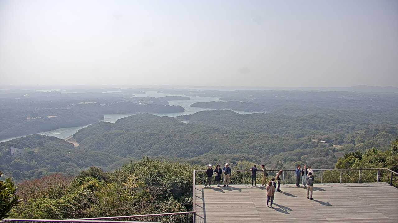 Ago Bay as viewed from Yokoyama on the Shima Peninsula