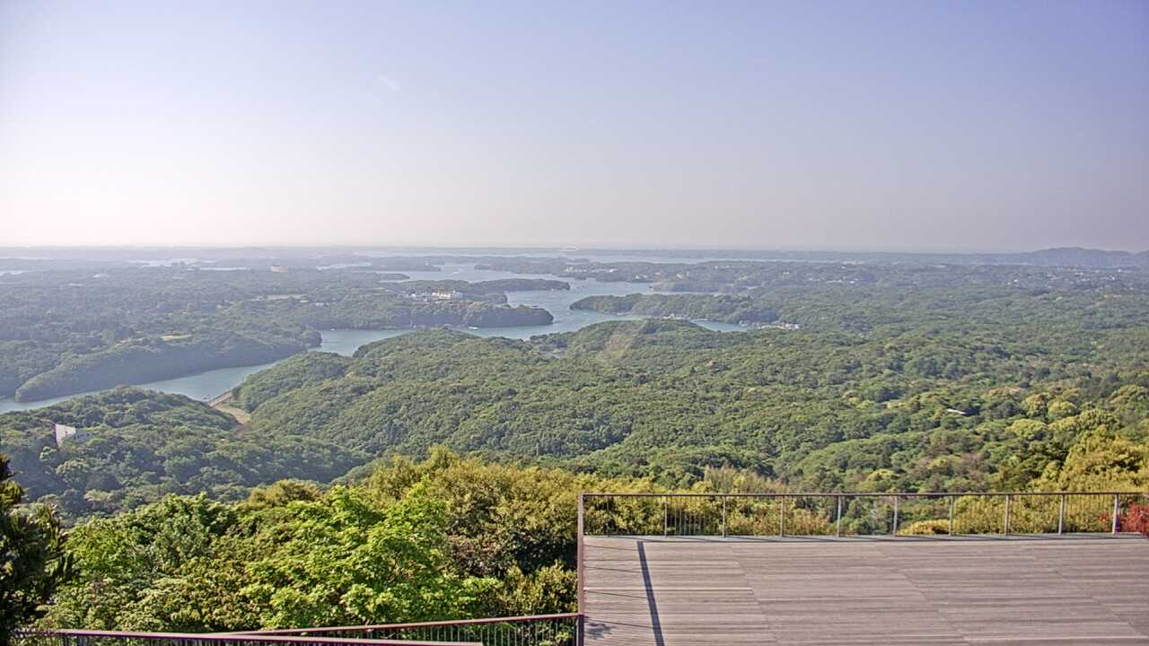 志摩半島横山からみた英虞湾
