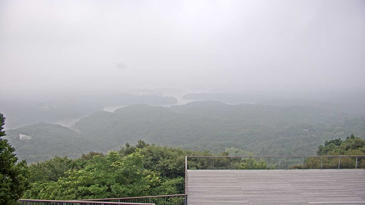 志摩半島横山からみた英虞湾