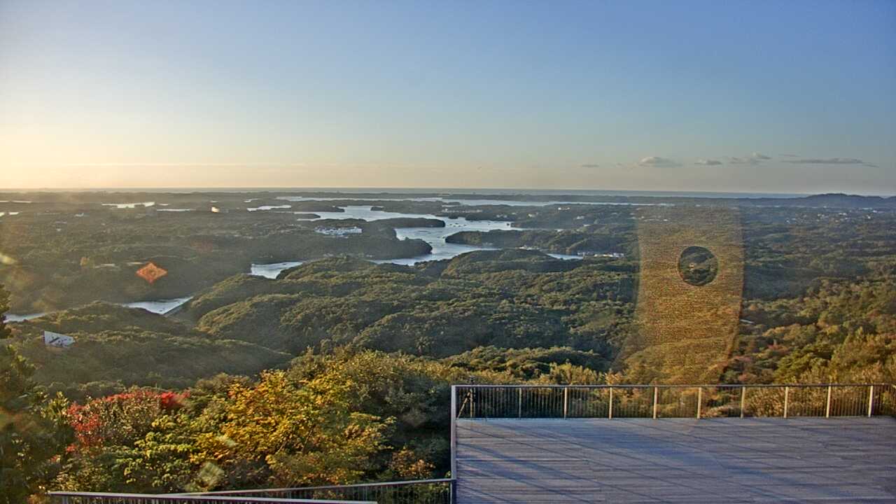 志摩半島横山からみた英虞湾
