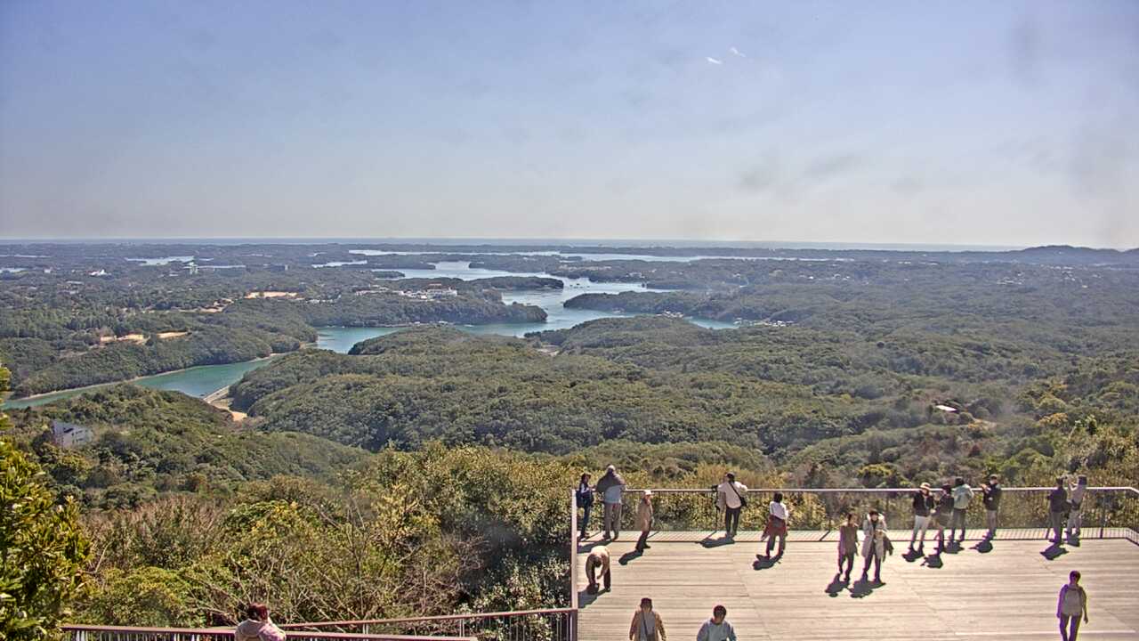 Ago Bay as viewed from Yokoyama on the Shima Peninsula