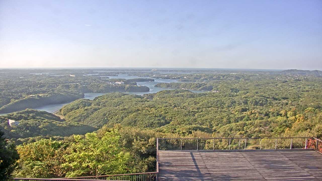 志摩半島横山からみた英虞湾