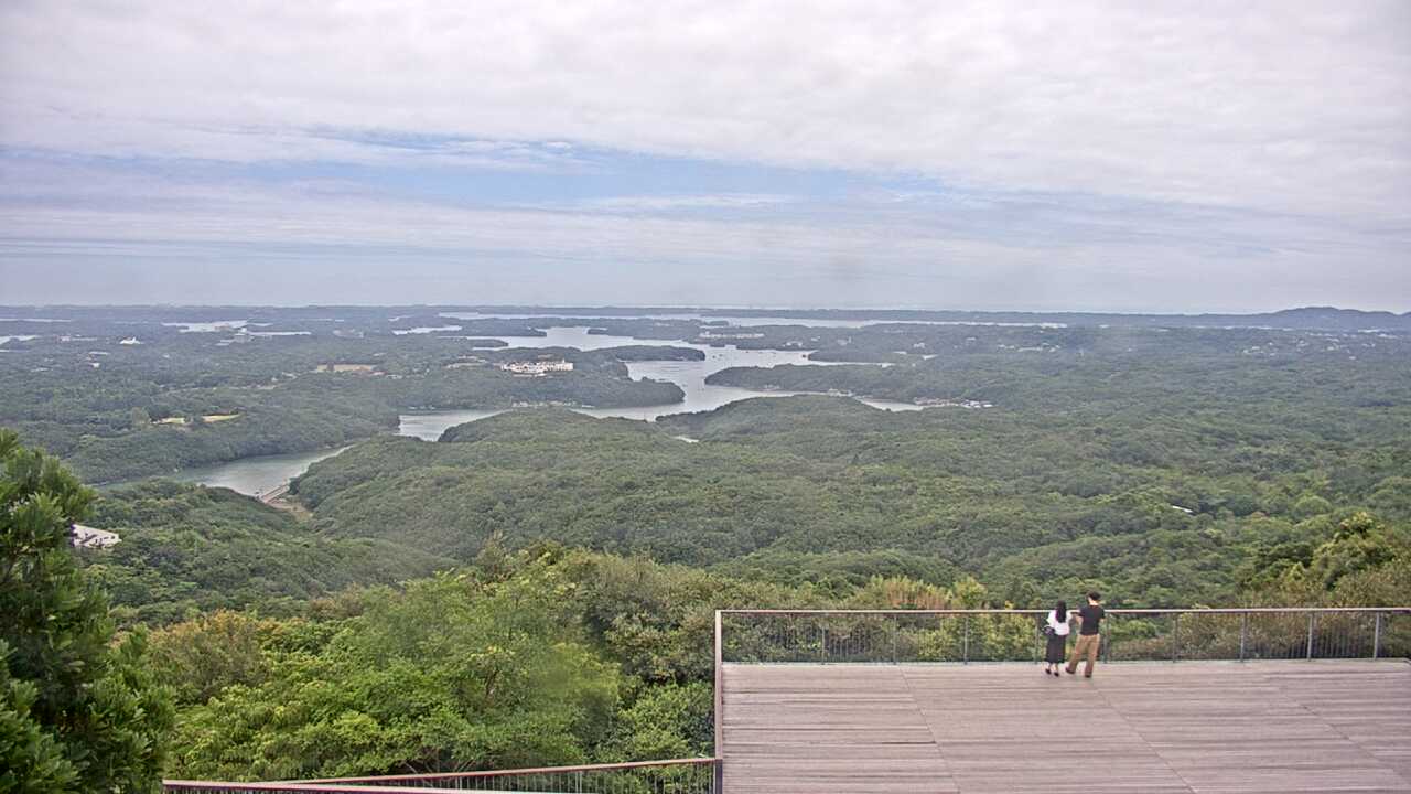 Ago Bay as viewed from Yokoyama on the Shima Peninsula