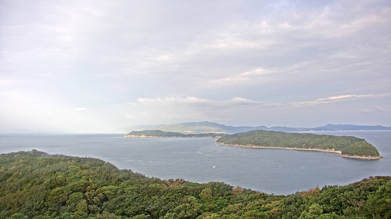 紀州加太からみた紀淡海峡