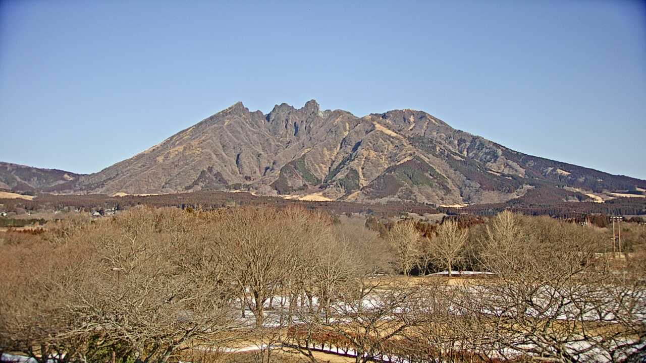 南阿蘇からみた阿蘇山系の根子岳