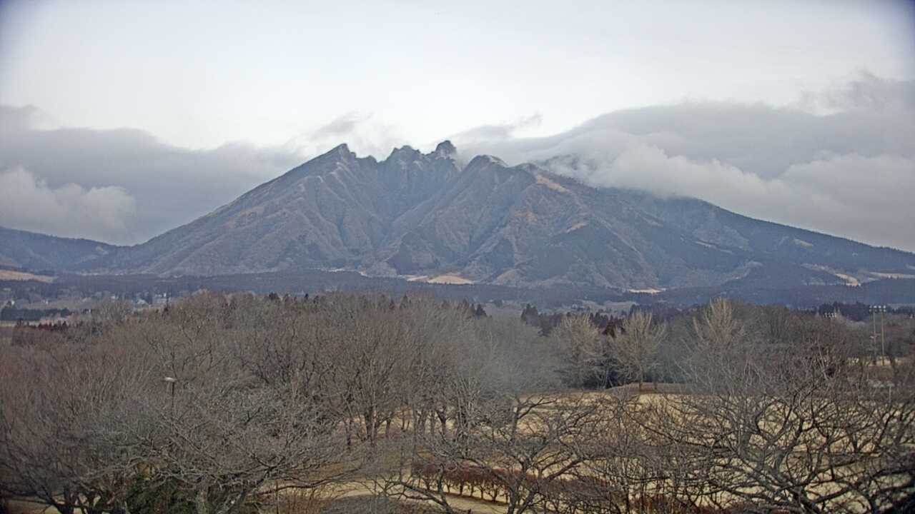 南阿蘇からみた阿蘇山系の根子岳
