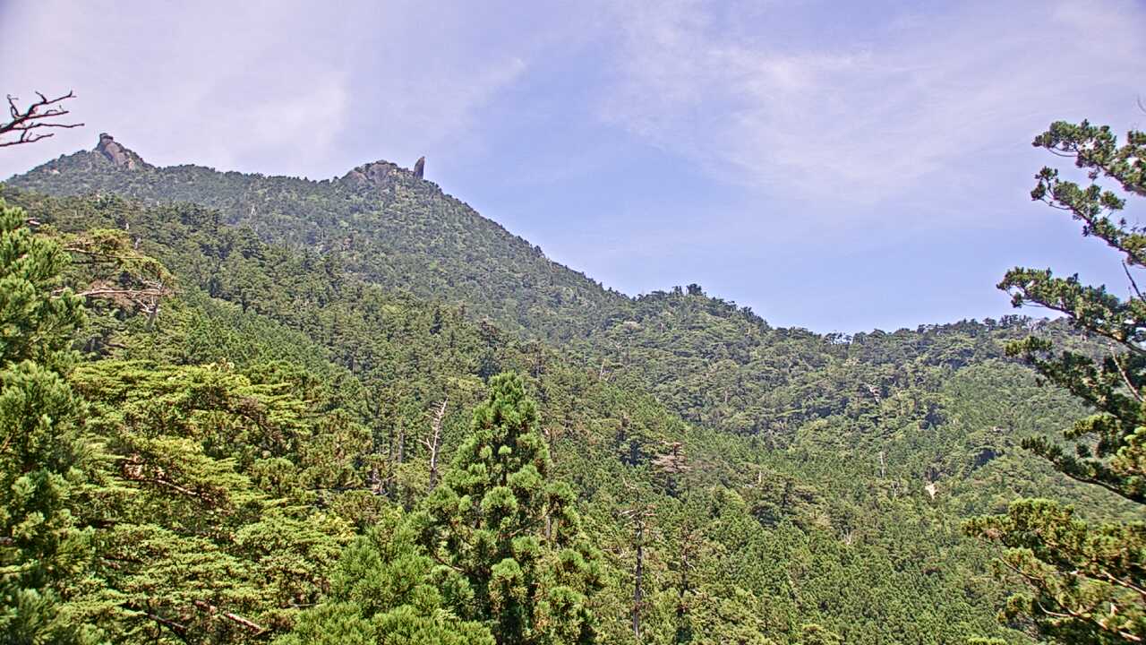 屋久島の山々