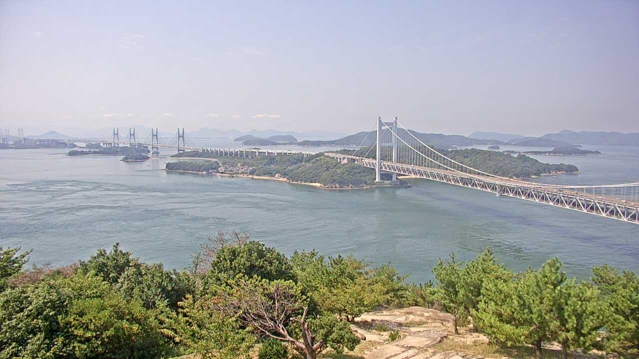 Seto Inland Sea as viewed from Mt. Washu