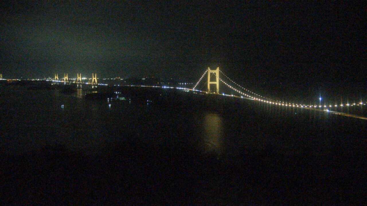 鷲羽山からみた瀬戸内海