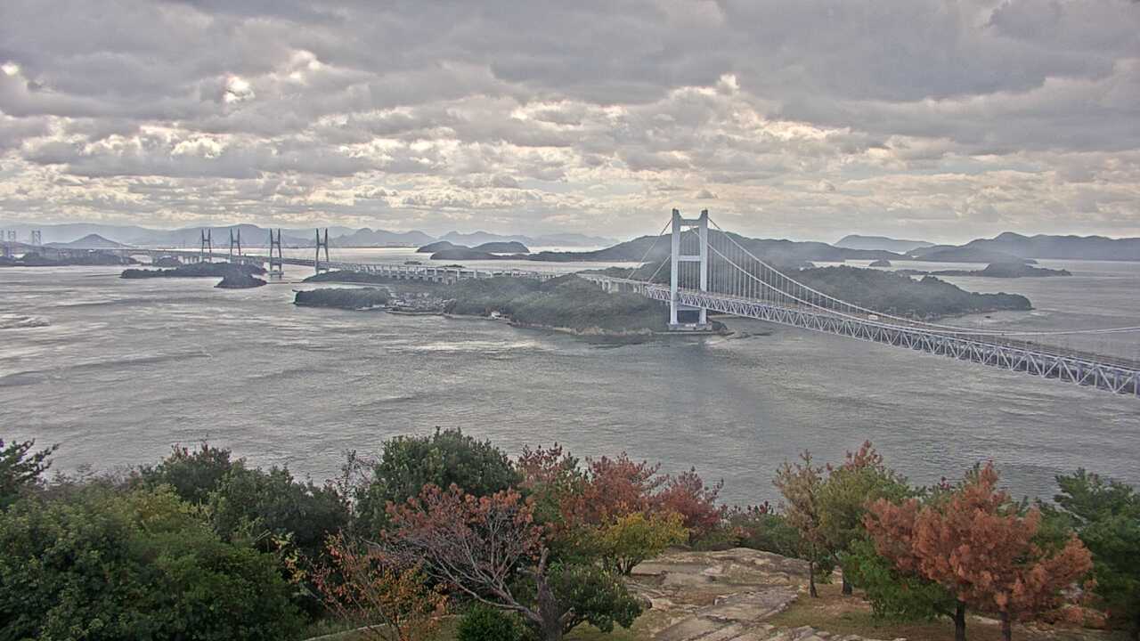 Seto Inland Sea as viewed from Mt. Washu