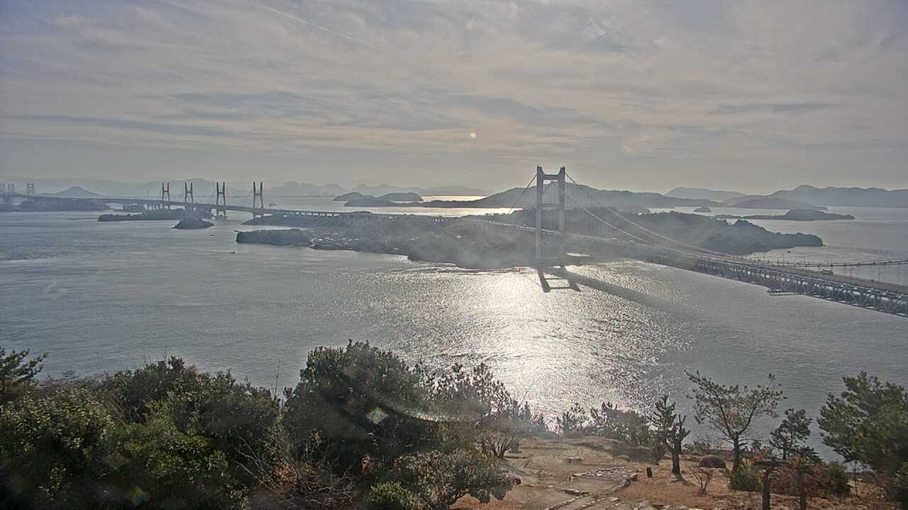 Seto Inland Sea as viewed from Mt. Washu
