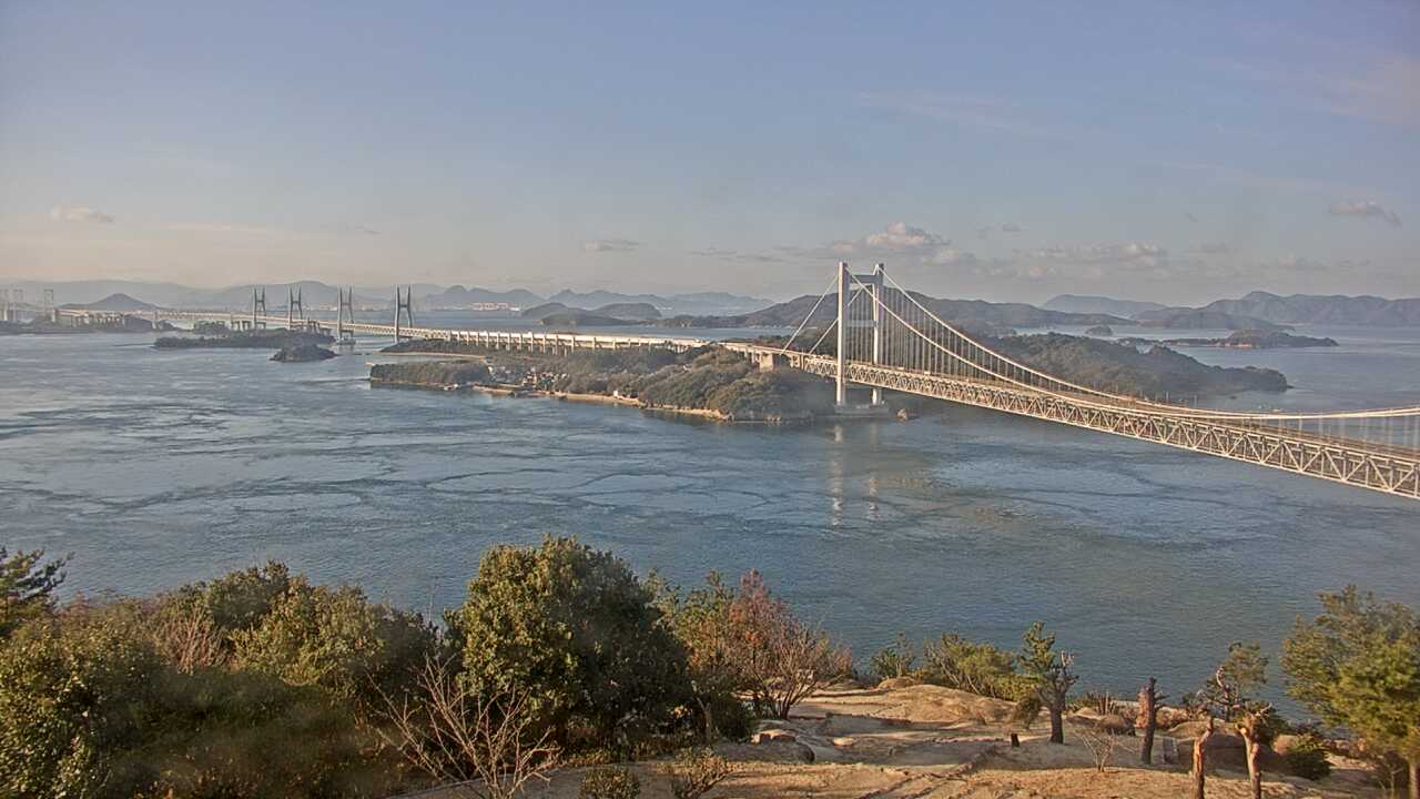 鷲羽山からみた瀬戸内海