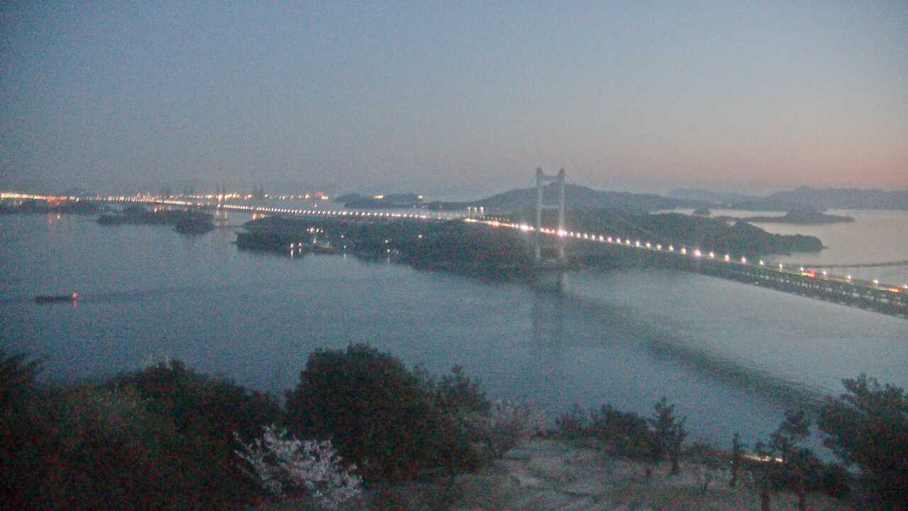 Seto Inland Sea as viewed from Mt. Washu