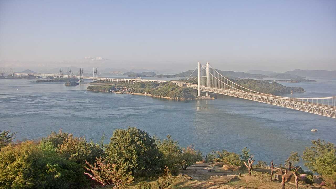 Seto Inland Sea as viewed from Mt. Washu