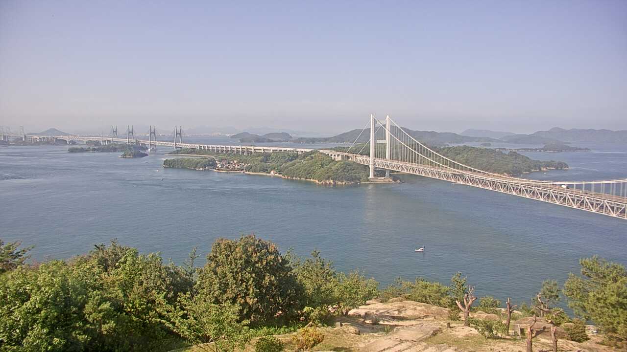 Seto Inland Sea as viewed from Mt. Washu
