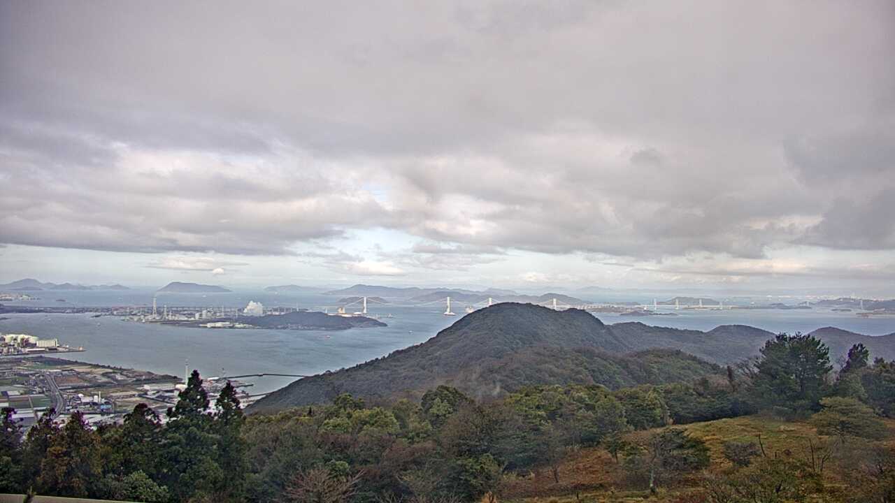 Seto Inland Sea as viewed from Goshikidai
