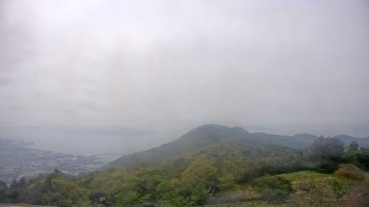 Seto Inland Sea as viewed from Goshikidai