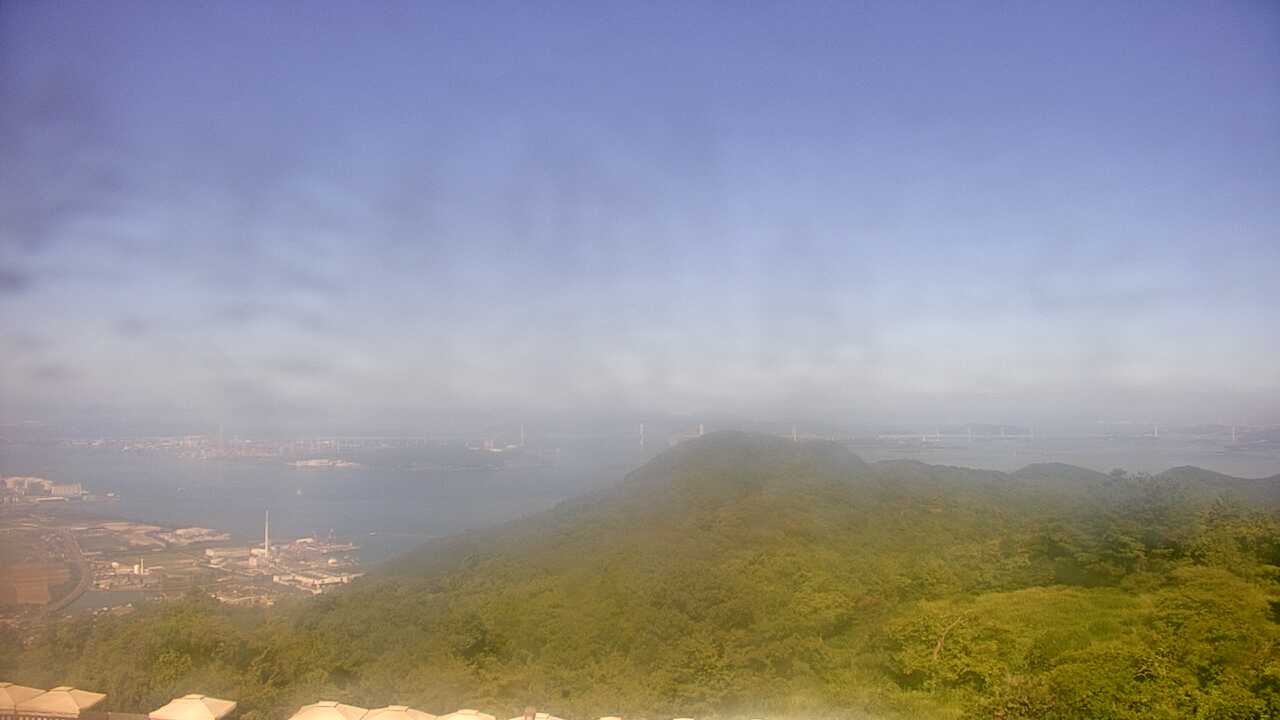 五色台からみた瀬戸内海