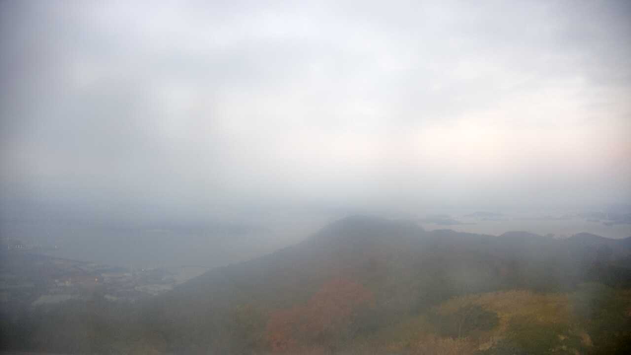 五色台からみた瀬戸内海