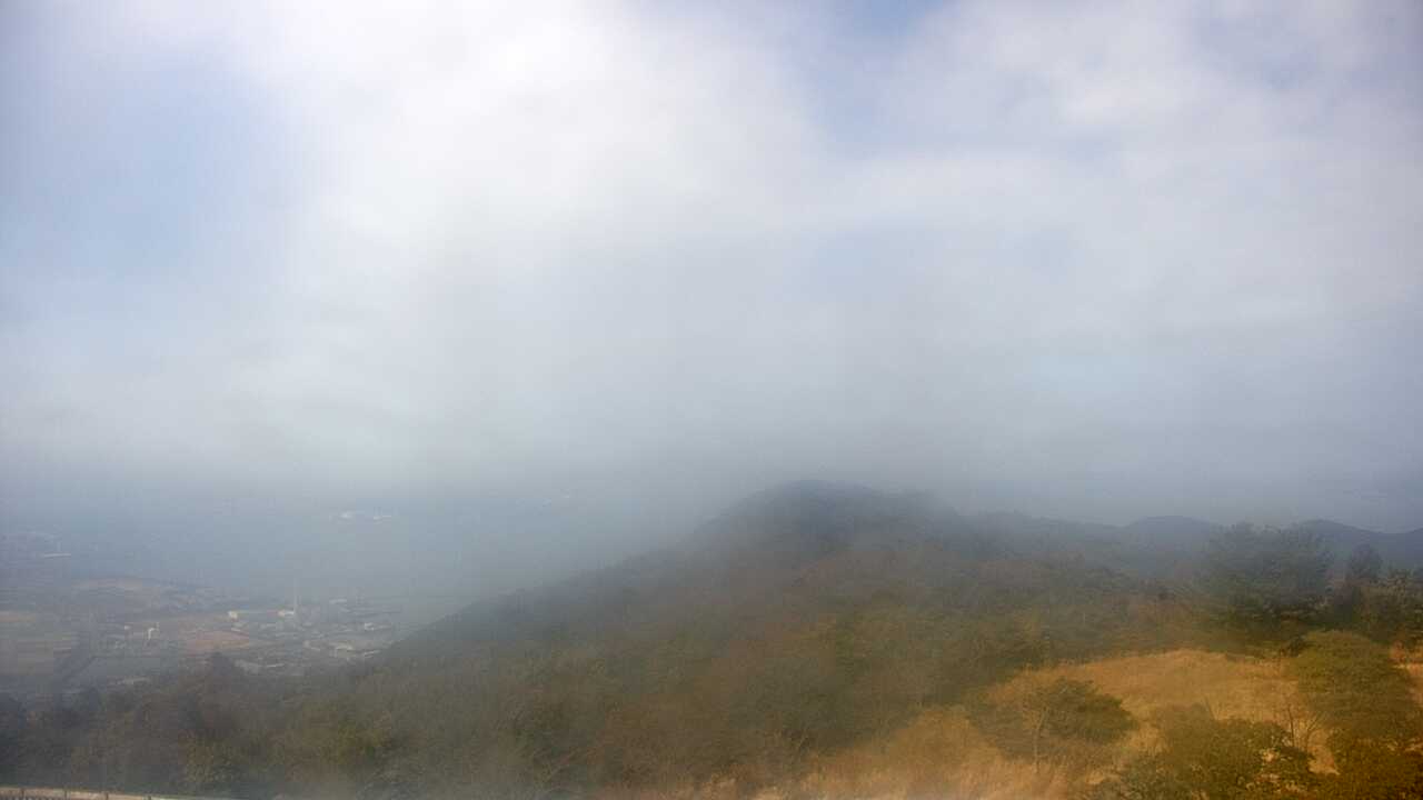 Seto Inland Sea as viewed from Goshikidai