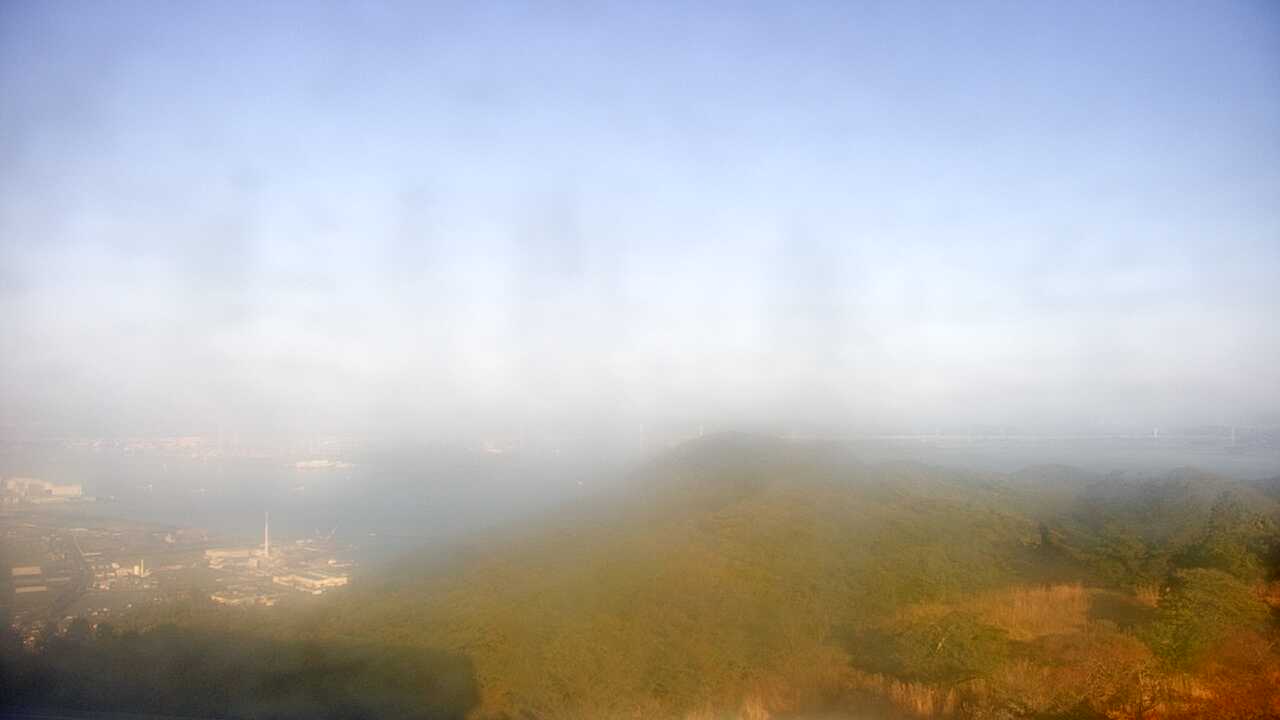 五色台からみた瀬戸内海