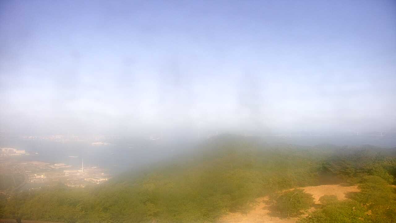 Seto Inland Sea as viewed from Goshikidai
