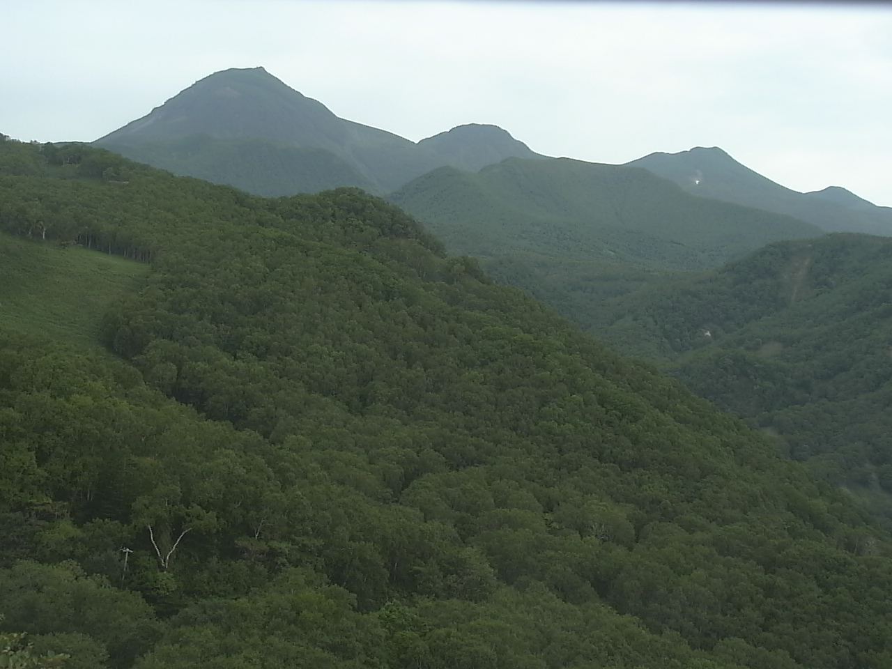 Rausu Mountains in Shiretoko Peninsula